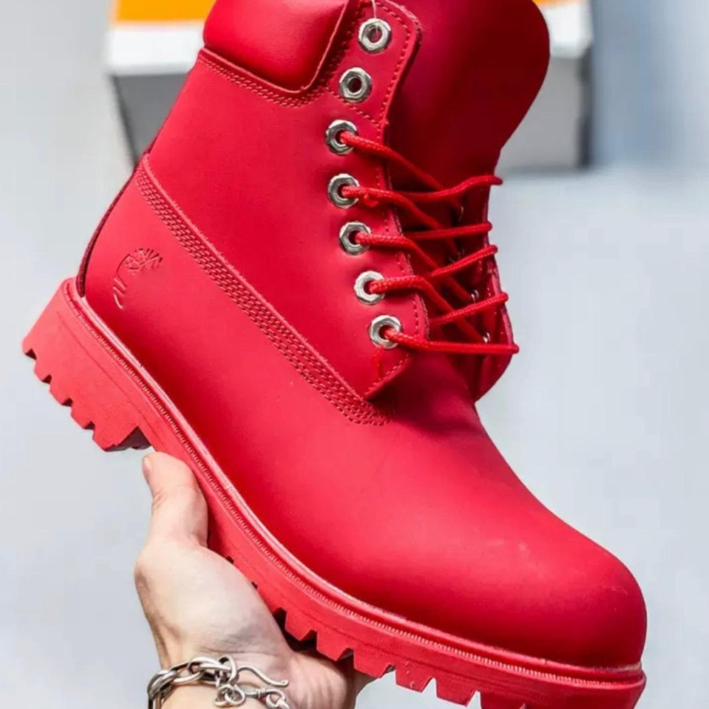 Timberland 6" Premium Monochrome Red