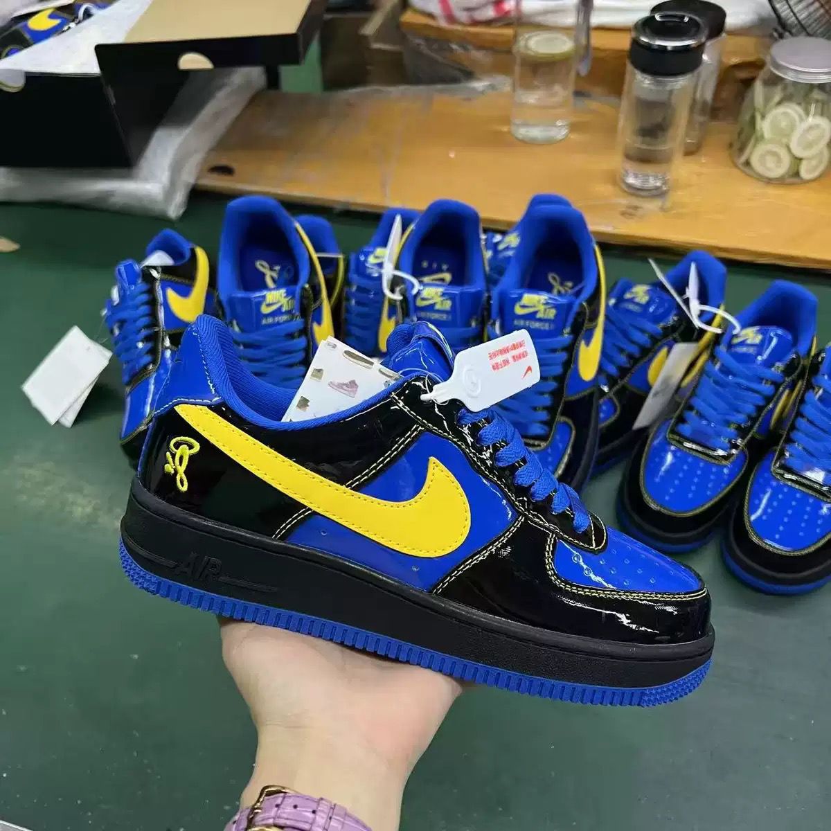Nike Air Force 1 Low Royal Blue / Yellow